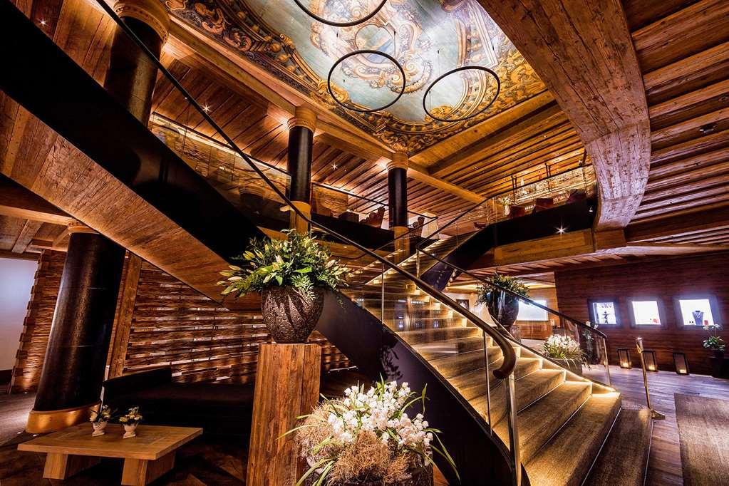 The Alpina Gstaad Hotel Interior photo