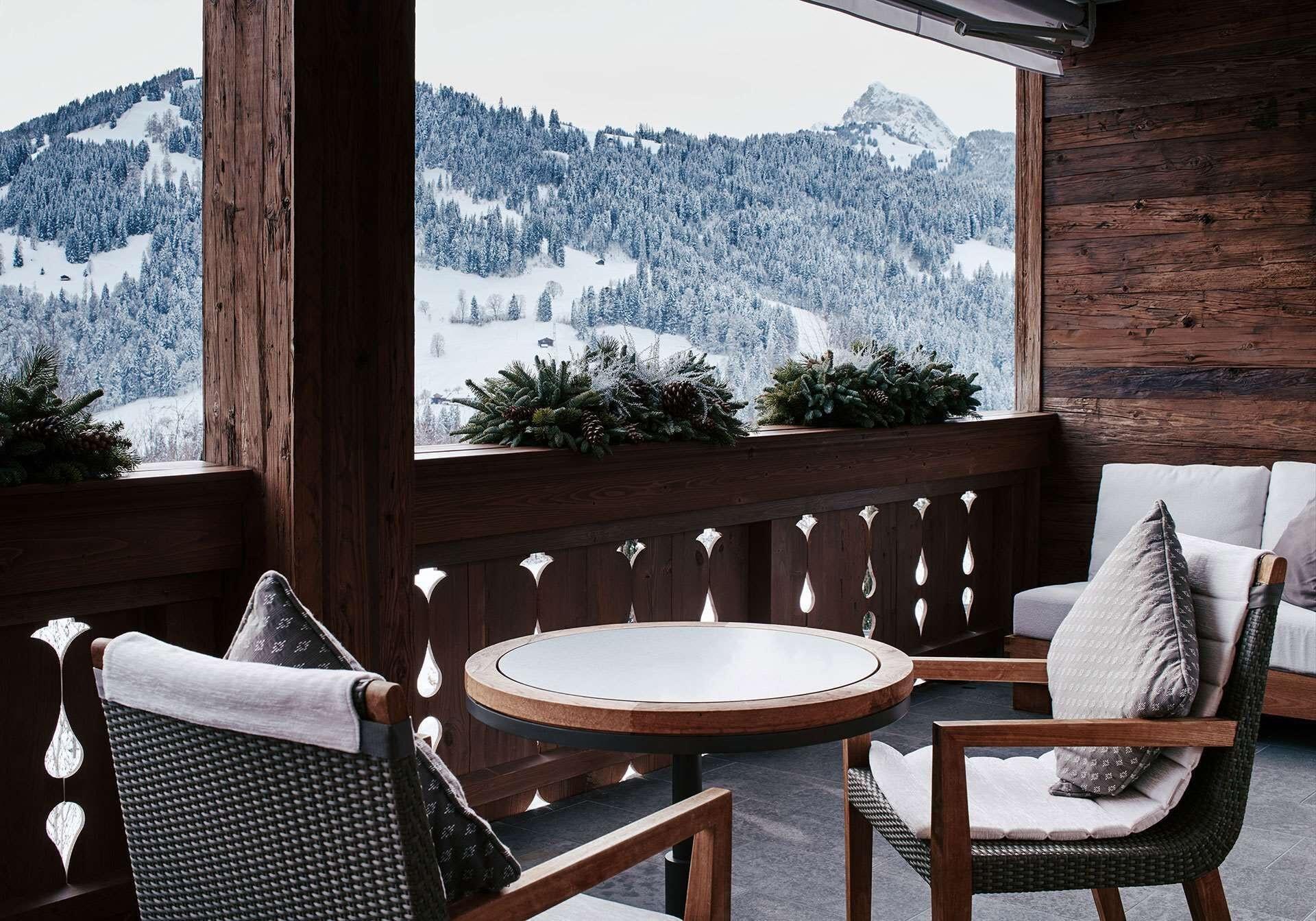 The Alpina Gstaad Hotel Exterior photo