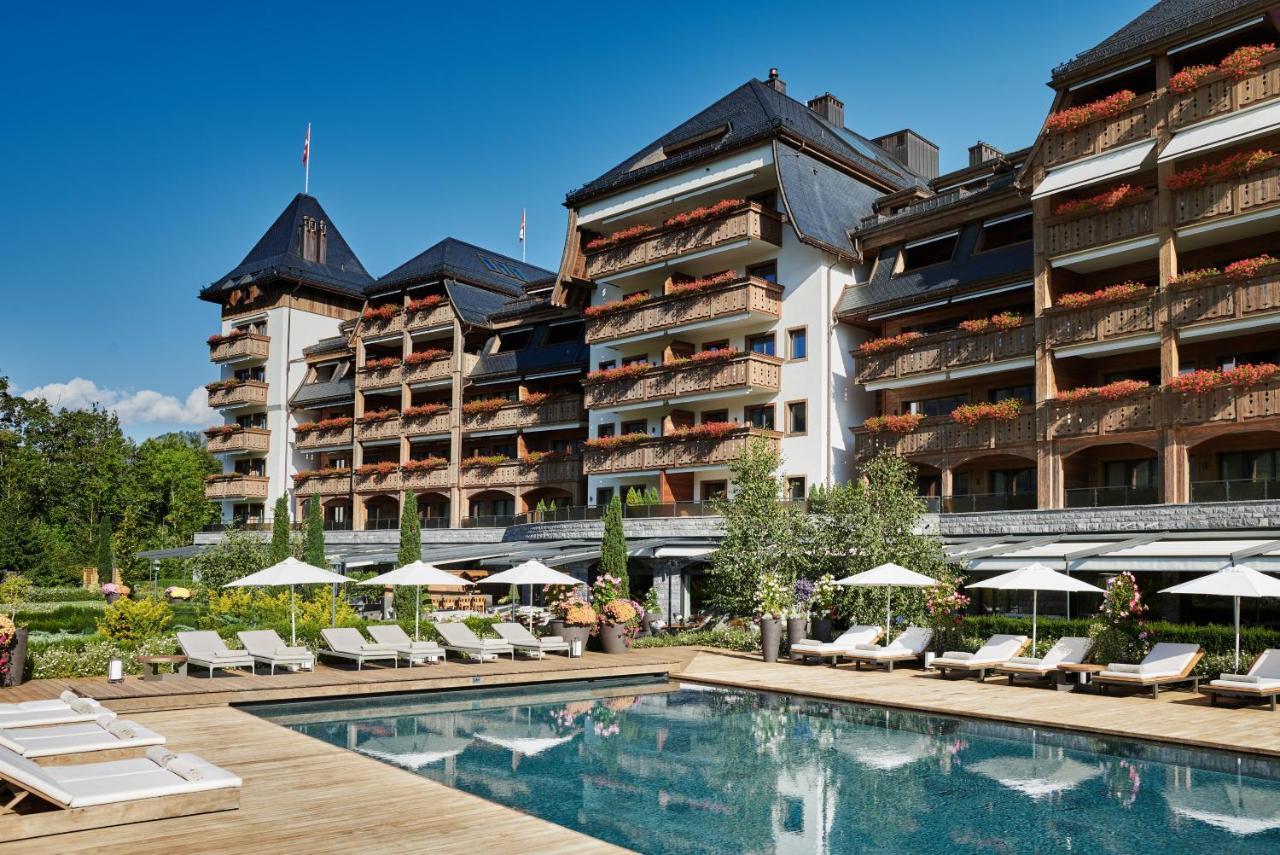 The Alpina Gstaad Hotel Exterior photo